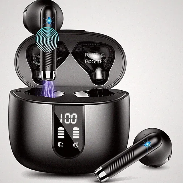 Bluetooth Kopfhörer In Ear Sport kabellos 48h Akku