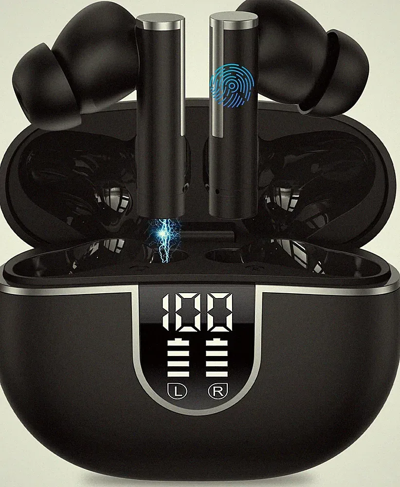 Bluetooth Kopfhörer In Ear V5.3 Kabellos Headset Musik Telefonieren Anruf Auto