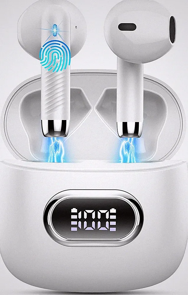 Bluetooth Kopfhörer J52 In Ear 4 Mikrofone ENC HD Klang 42Std