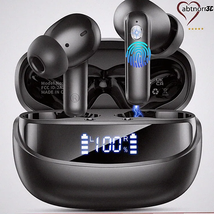 Bluetooth Kopfhörer Kabellos 2026 mit HiFi Stereo und ENC Rauschunterdrückung