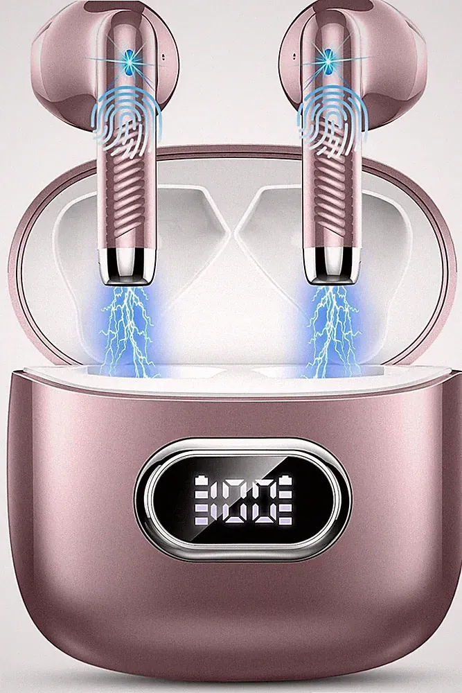 Bluetooth Kopfhörer Kabellos 5.3 In Ear mit 4 Mikrofonen IP7 Wass