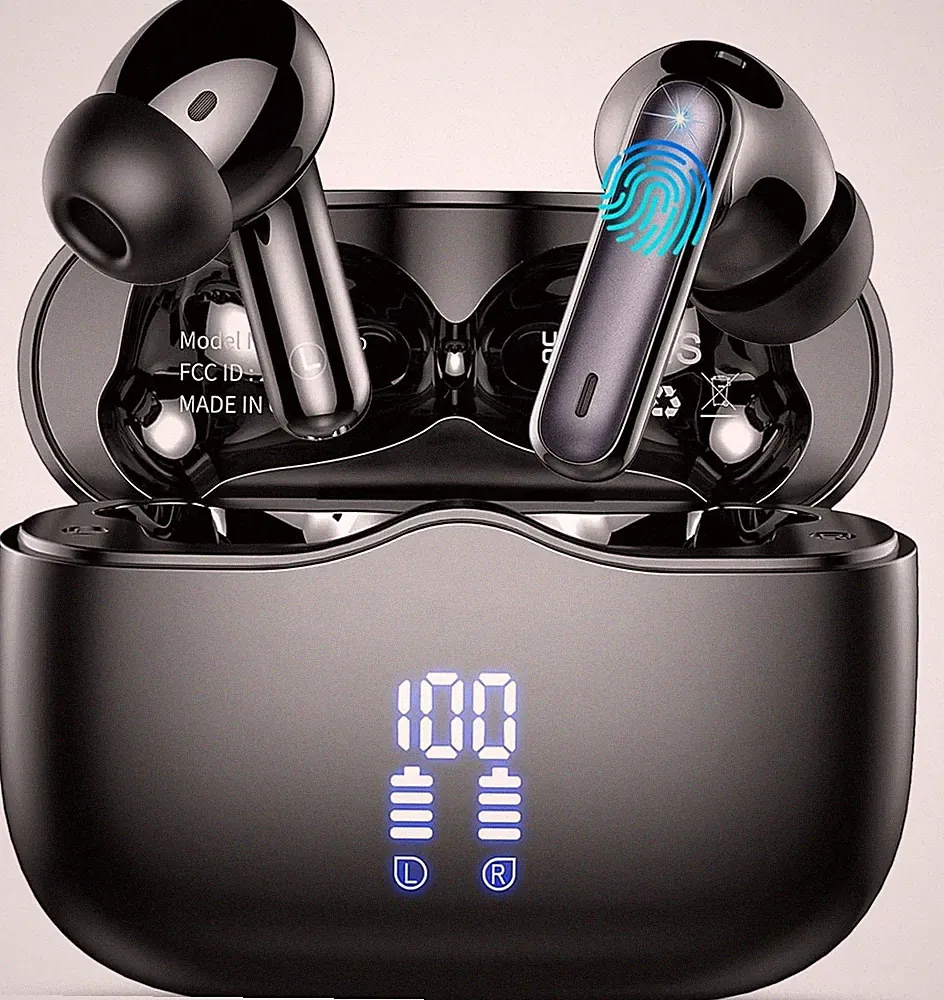 Bluetooth Kopfhörer Kabellos 5.4 Tiefer Bass Ohrhörer für Musik und Sport
