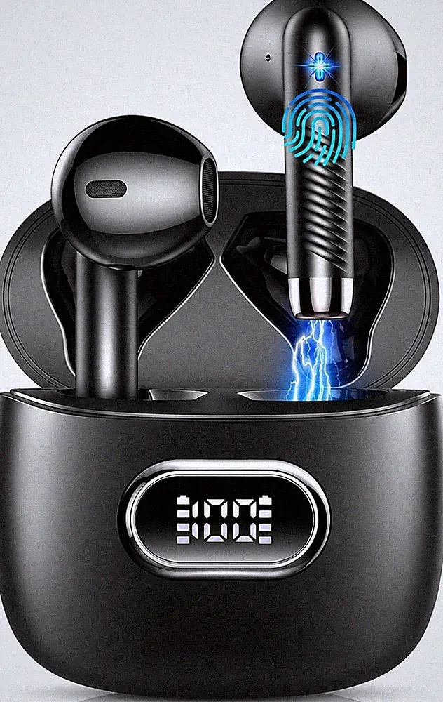 Bluetooth Kopfhörer Kabellos 50 Std. Earbuds mit App EQ-Steuerung Musik