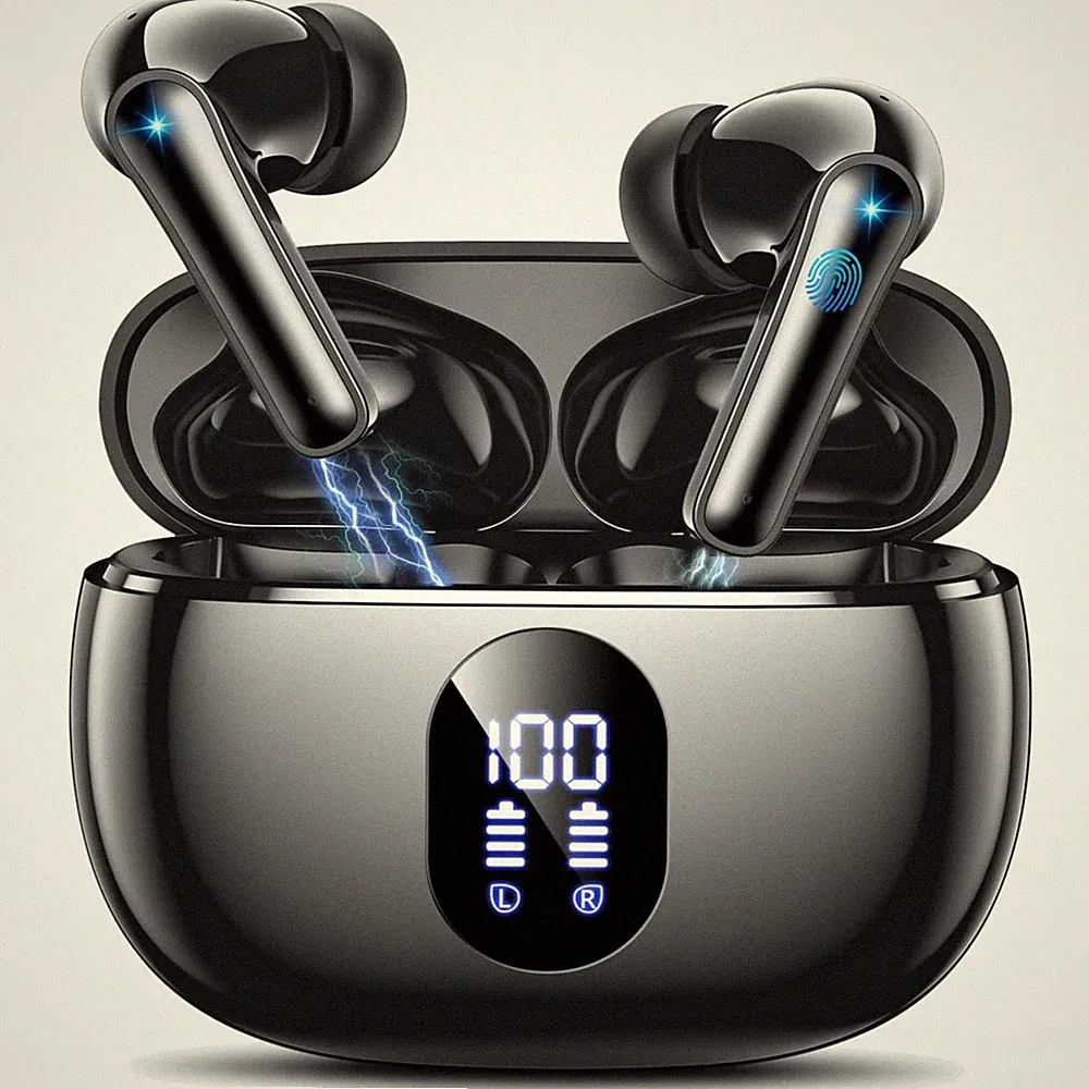 Bluetooth Kopfhörer Kabellos In Ear 13,2mm Hd Bass