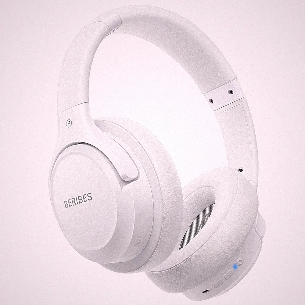 Bluetooth Kopfhörer Kabellos Over Ear 65h Akku 6 EQ Modi 6 EQ Modi BT 6.0 Kabel