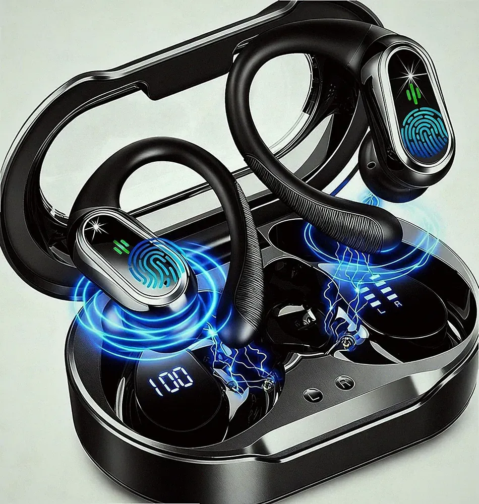 Bluetooth Kopfhörer kabellos Sport IP7 Wasserschutz 50 Std