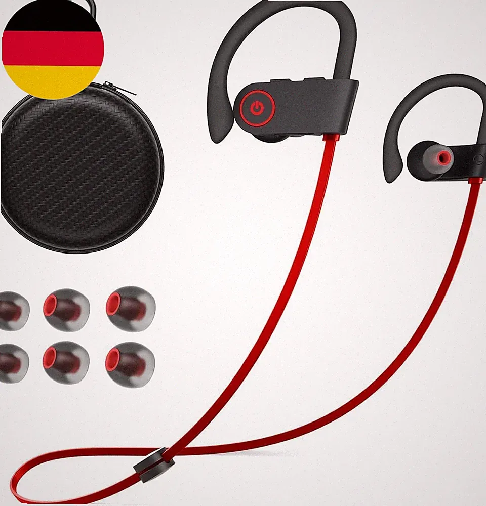 Bluetooth Kopfhörer, Kabellose Bluetooth 5.3 Sport-Kopfhörer Mit IPX7 Wasserschu