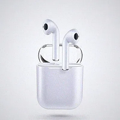 Bluetooth Kopfhörer Kabellose Ohrhörer True Wireless Stereo, Weiß