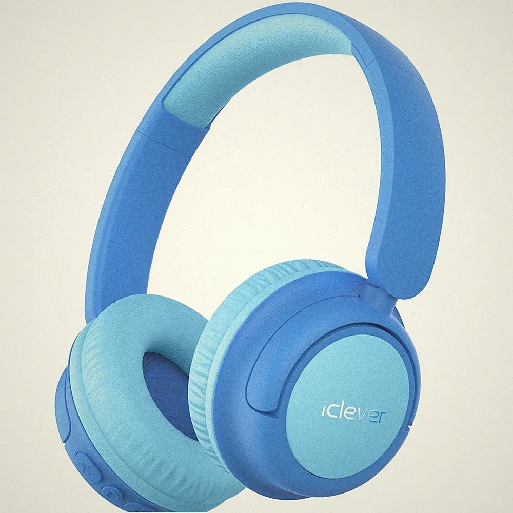 Bluetooth Kopfhörer Kinder, 60 Std Akku, 74/85 dBA Lautstärkebegrenzung, Ster...