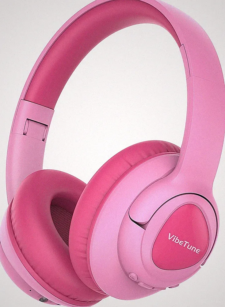 Bluetooth Kopfhörer Kinder Faltbar Rosa 60 Stunden Spielzeit Lautstärkebegrenzun