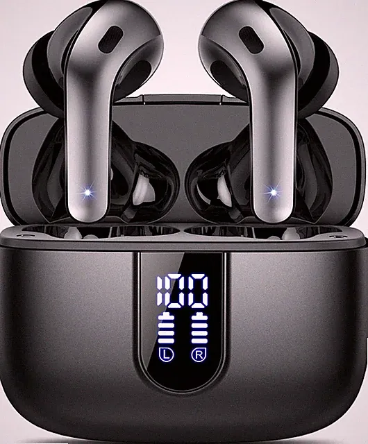 Bluetooth Kopfhörer, Kopfhörer Kabellos Bluetooth 5.3 CVC Noise Cancelling, 40h