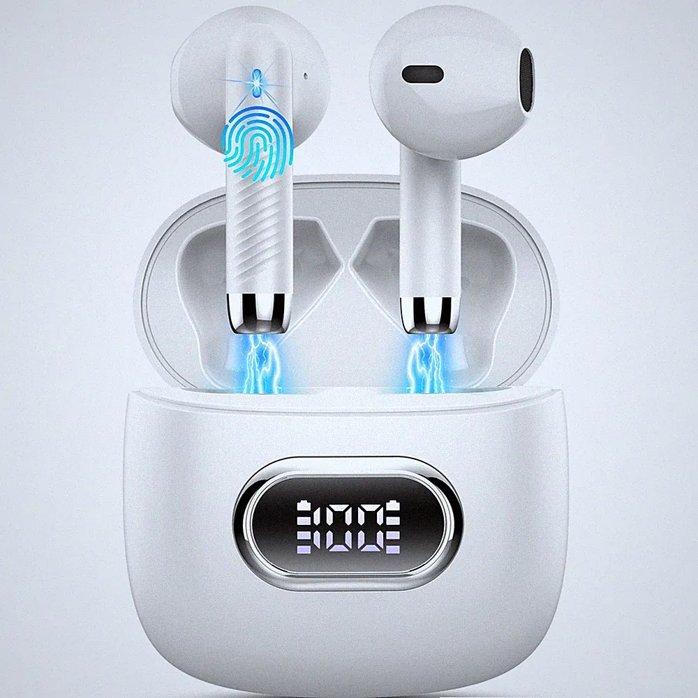 Bluetooth Kopfhörer Kopfhörer Kabellos Bluetooth 5.3 In Ear Kopfhörer mit 4 HD