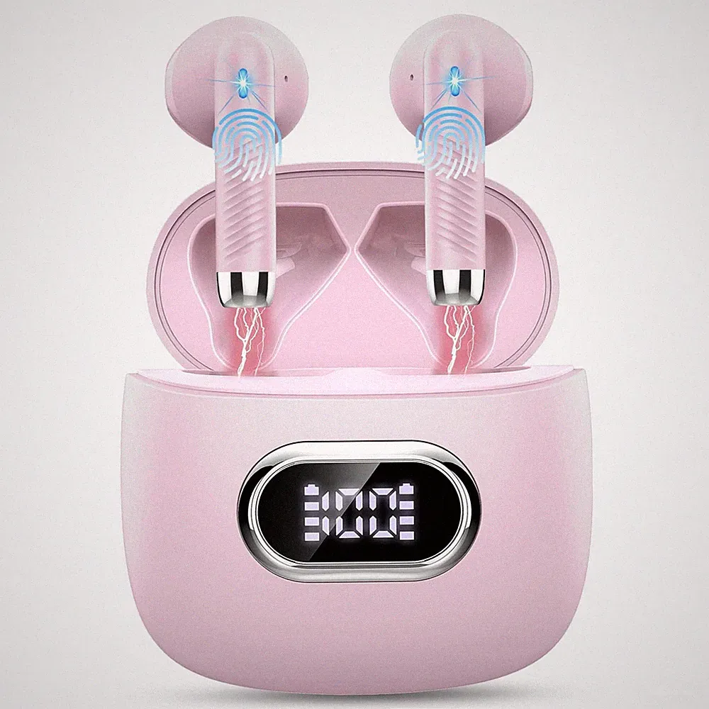 Bluetooth Kopfhörer Kopfhörer Kabellos Bluetooth 5.3 In Ear Kopfhörer mit 4 HD