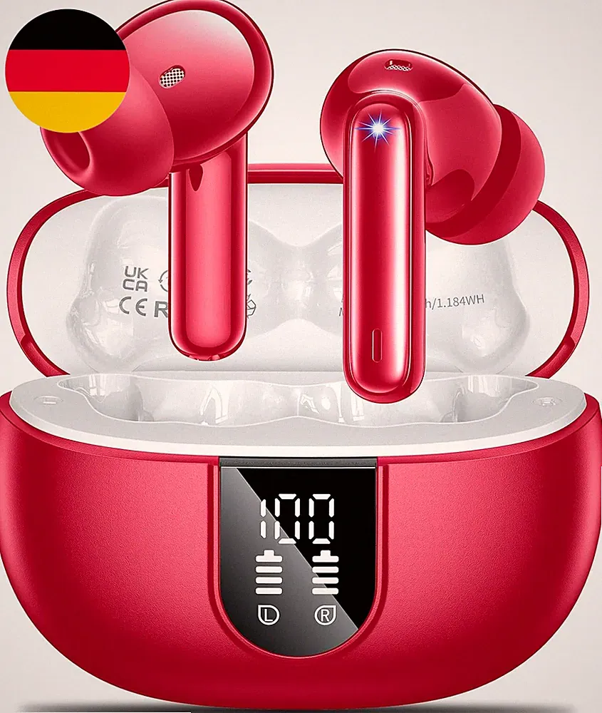 Bluetooth Kopfhörer,Kopfhörer Kabellos Bluetooth 5.3 Sport In-Ear Kopfhörer Mit