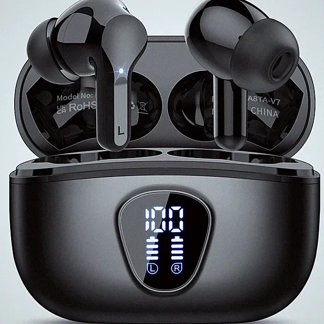 Bluetooth Kopfhörer Kopfhörer Kabellos Bluetooth 5.4 In Ear Ohrhörer