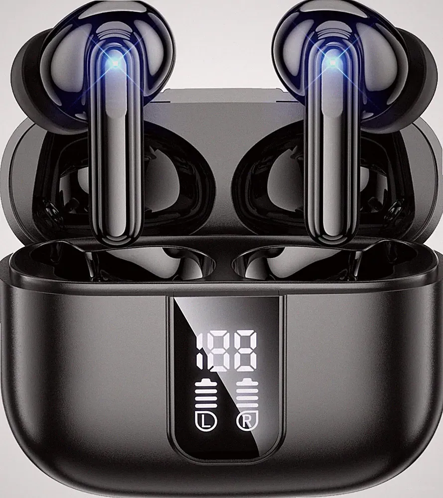 Bluetooth Kopfhörer, Kopfhörer Kabellos, Mikrofone IPX7