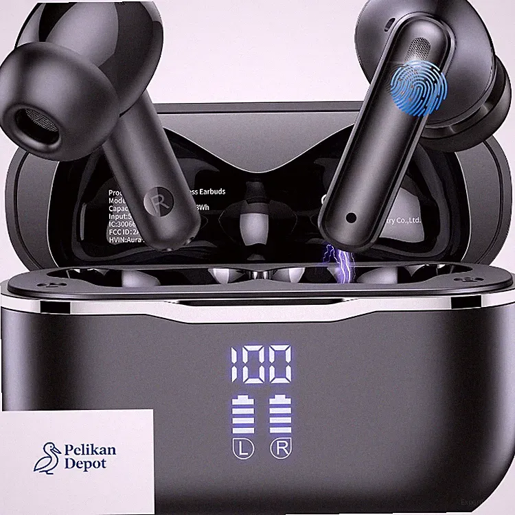Bluetooth Kopfhörer mit Adaptives Noise Cancelling 60H Batterie 11mm Tre