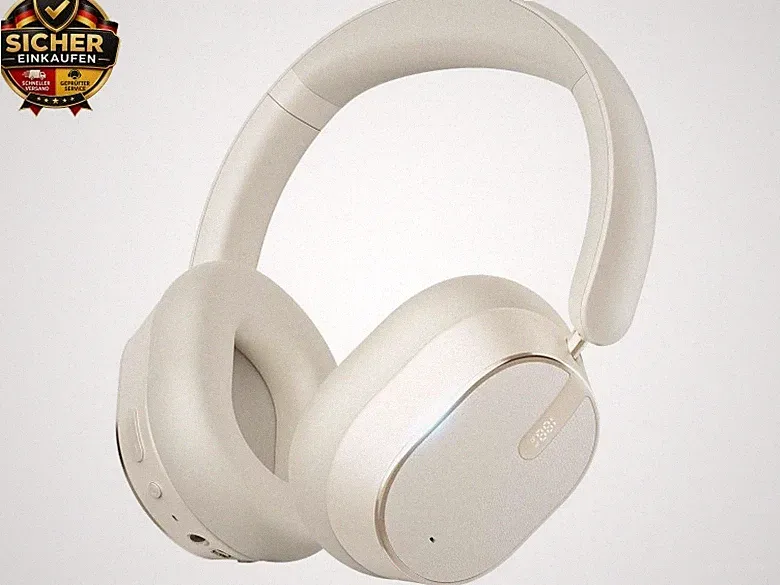 Bluetooth-Kopfhörer mit hybrider aktiver Geräuschunterdrückung, Kabellose Ov