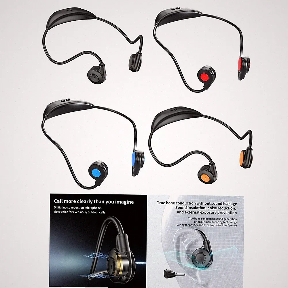 Bluetooth-Kopfhörer mit Mikrofon, Sportkopfhörer zum Laufen, Radfahren