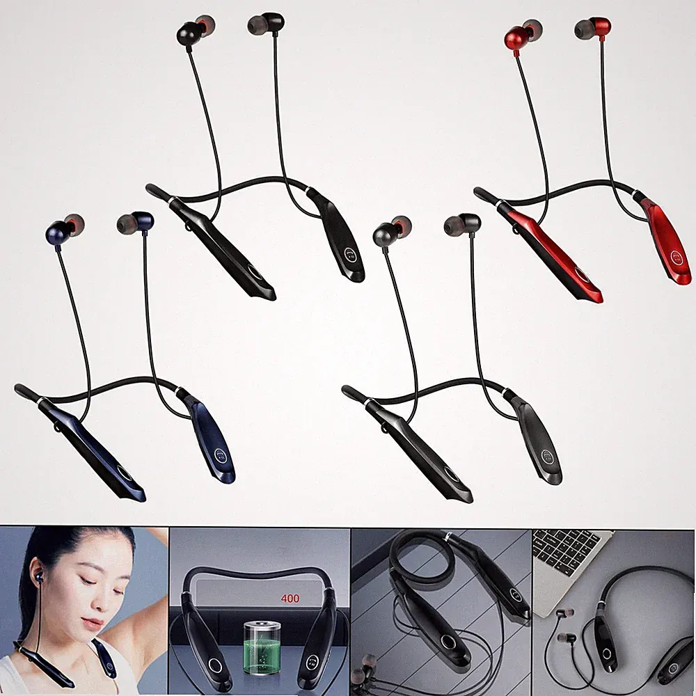 Bluetooth-Kopfhörer mit Nackenbügel, magnetisches Design, wasserdichter