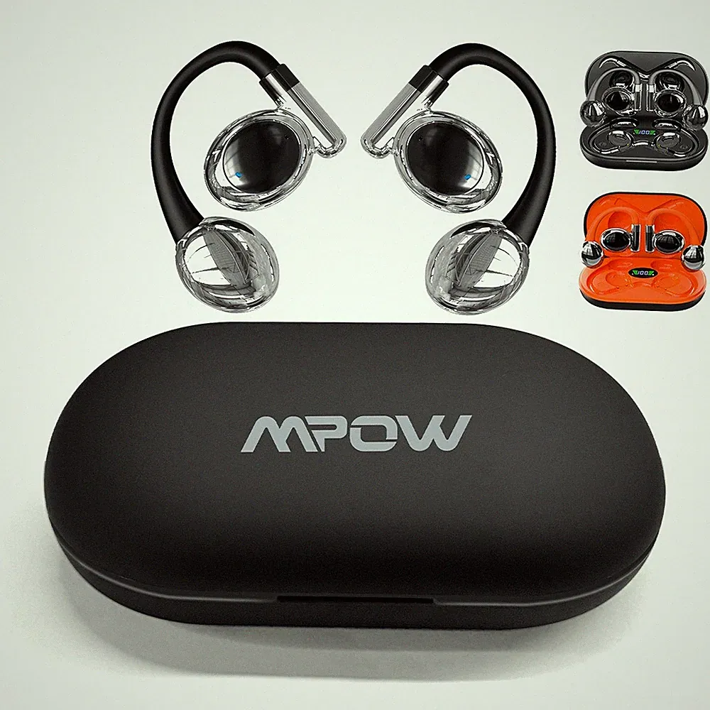 Bluetooth Kopfhörer nicht im Ohr Kopfhörer Kabellos für iPhone Android Headset