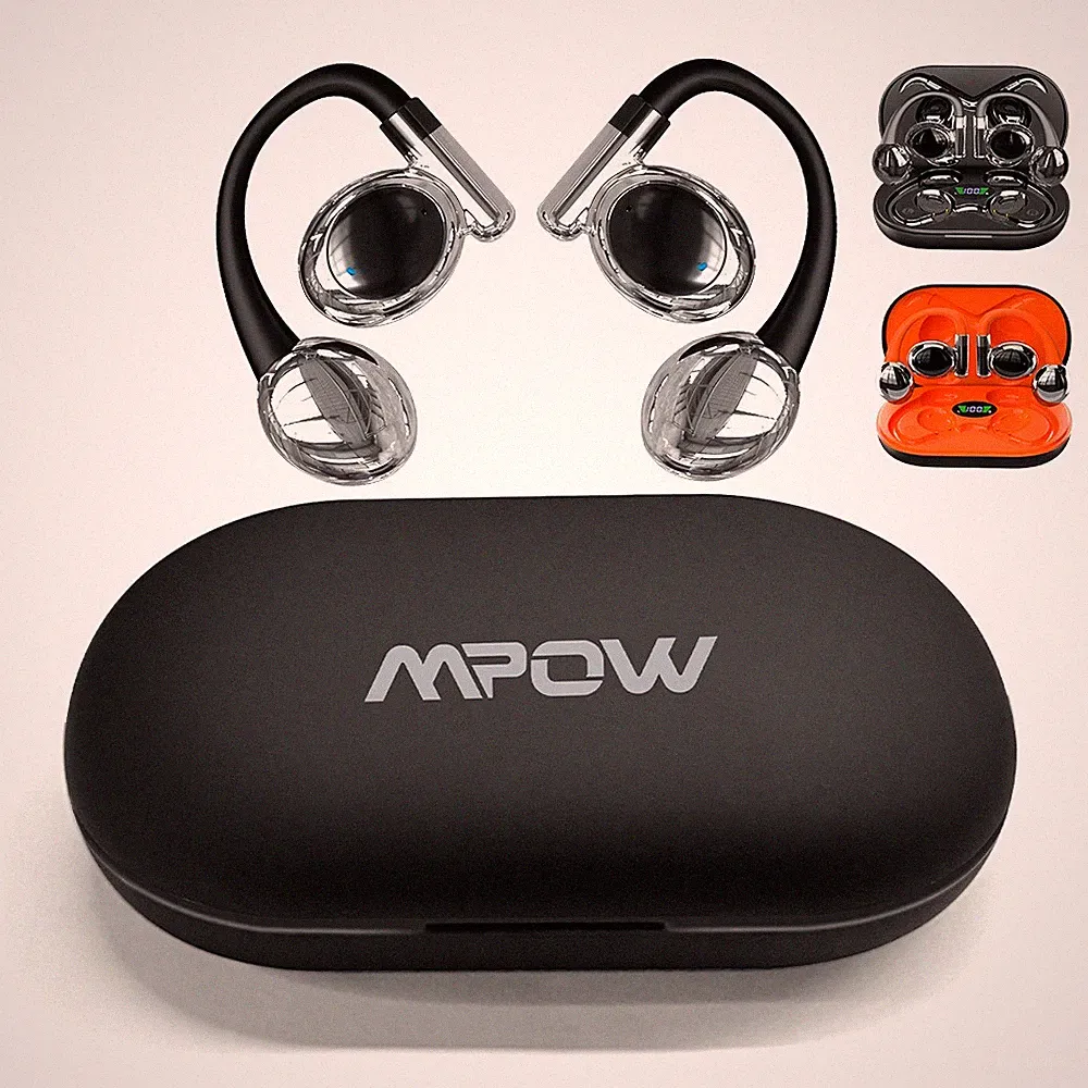 Bluetooth Kopfhörer nicht im Ohr Kopfhörer Kabellos für iPhone Android Headset