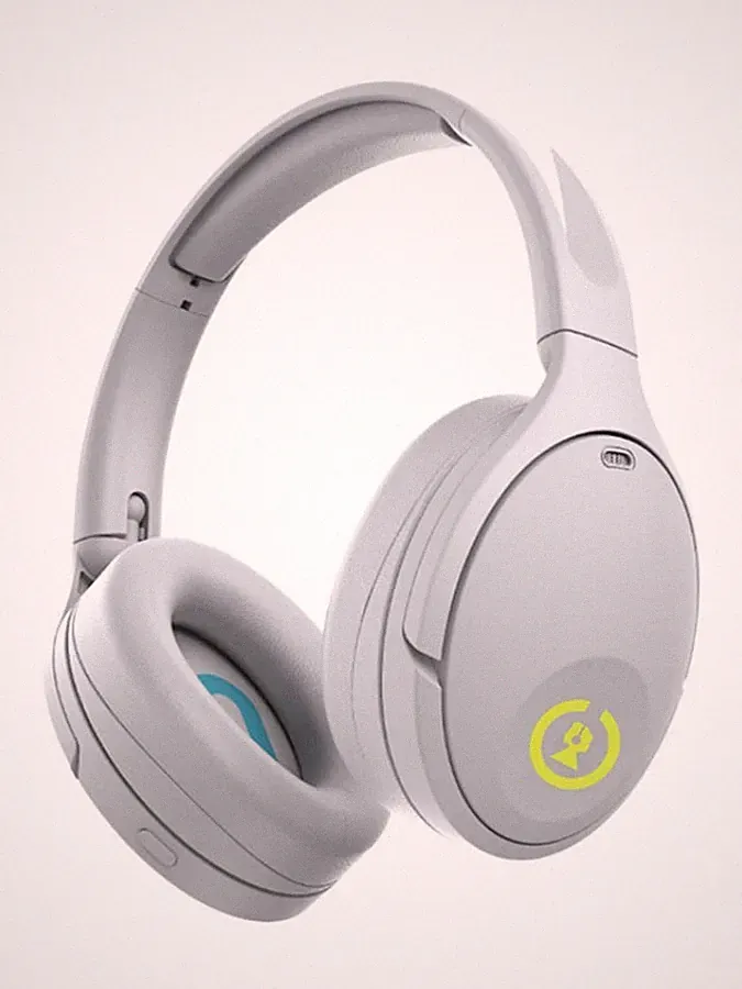 Bluetooth Kopfhörer Noise Cancelling ANC 100h Akku Over Ear Wireless Grau