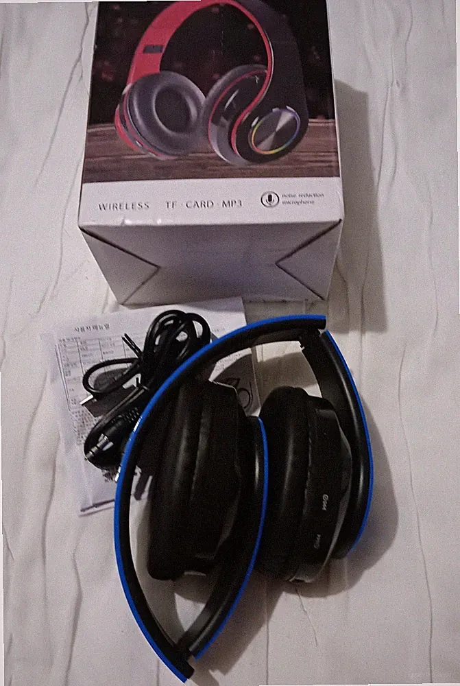 Bluetooth Kopfhörer on Ear in blau - neu + ovp