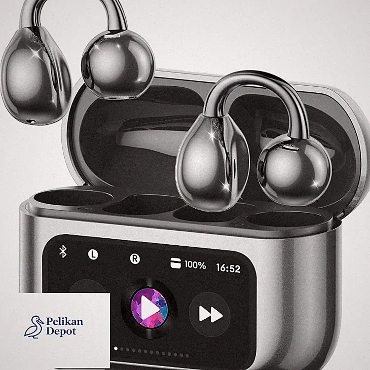 Bluetooth Kopfhörer Open Ear Clip On 4.1g Leicht Sport Kopfhörer