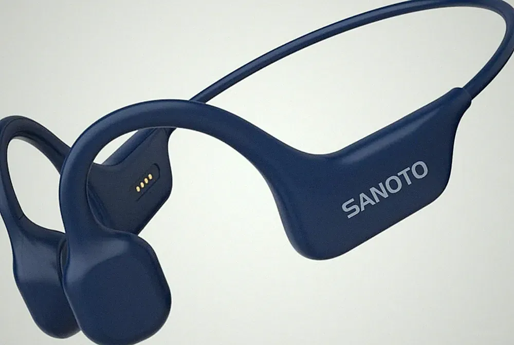 Bluetooth Kopfhörer Open Ear Sport 5.3 Blau SANOTO