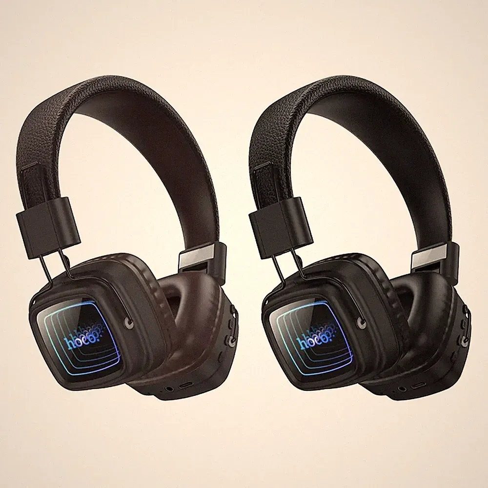 Bluetooth Kopfhörer Over Ear 25 Std RGB LED 40 mm kabellos Mikrofon Akku Headset