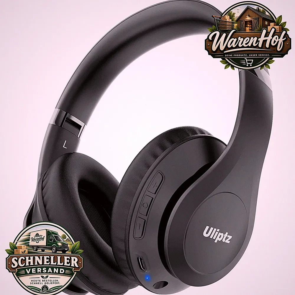 Bluetooth Kopfhörer Over Ear 6.0 65 Stunden Spielzeit Kabellose Kopfhörer