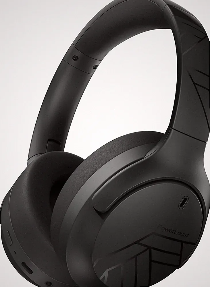 Bluetooth Kopfhörer Over Ear, 60 Stunden Spielzeit, Schwarz | 4 EQ-Modi, Hi-Fi