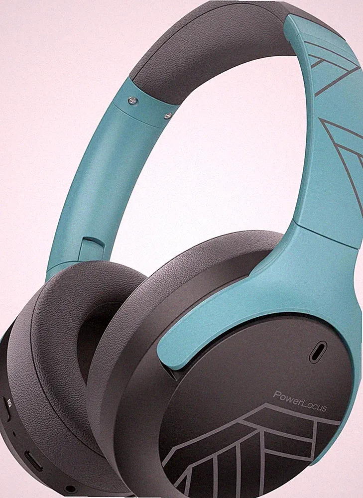 Bluetooth Kopfhörer Over Ear, 60h Spielzeit, 4 EQ Modi Kabellose Kopfhörer mit