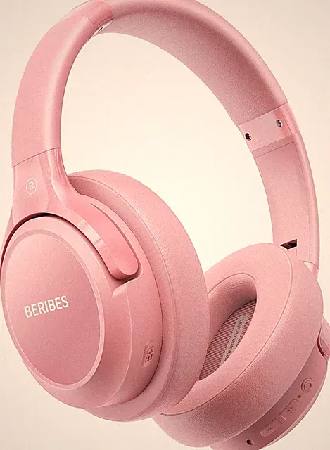 Bluetooth Kopfhörer Over Ear 65 Std 6 EQ-Modi HiFi Stereo Faltbar