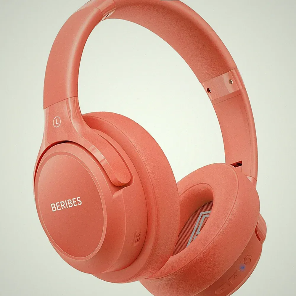 Bluetooth Kopfhörer Over Ear 65 Std Akku 6 EQ-Modi Kabellos HiFi Mikrofon