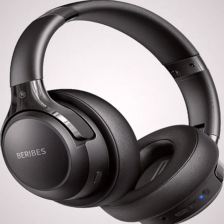 Bluetooth Kopfhörer Over Ear 65 Std HiFi Stereo 6 EQ Modus Faltbar