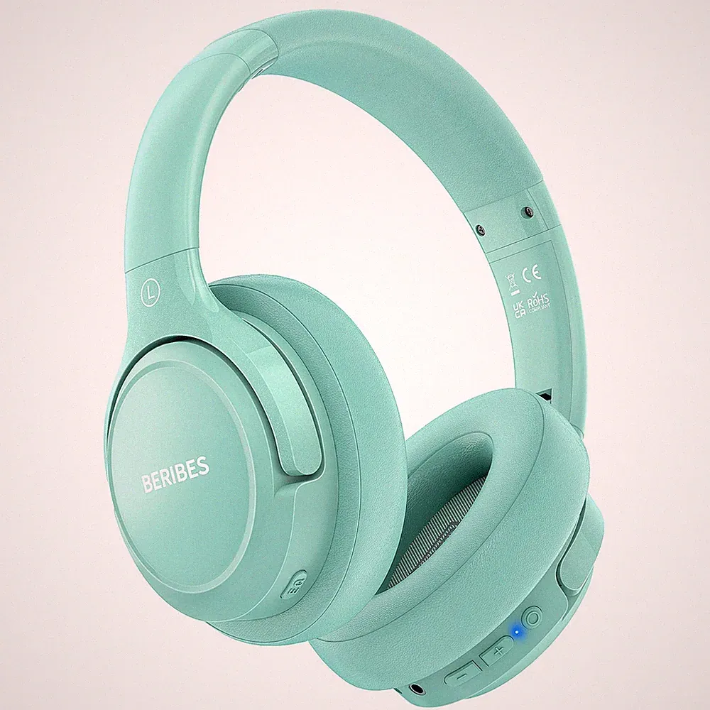 Bluetooth Kopfhörer Over Ear 65 Std Kopfhörer Kabellos Bluetooth mit 6 EQ Modi