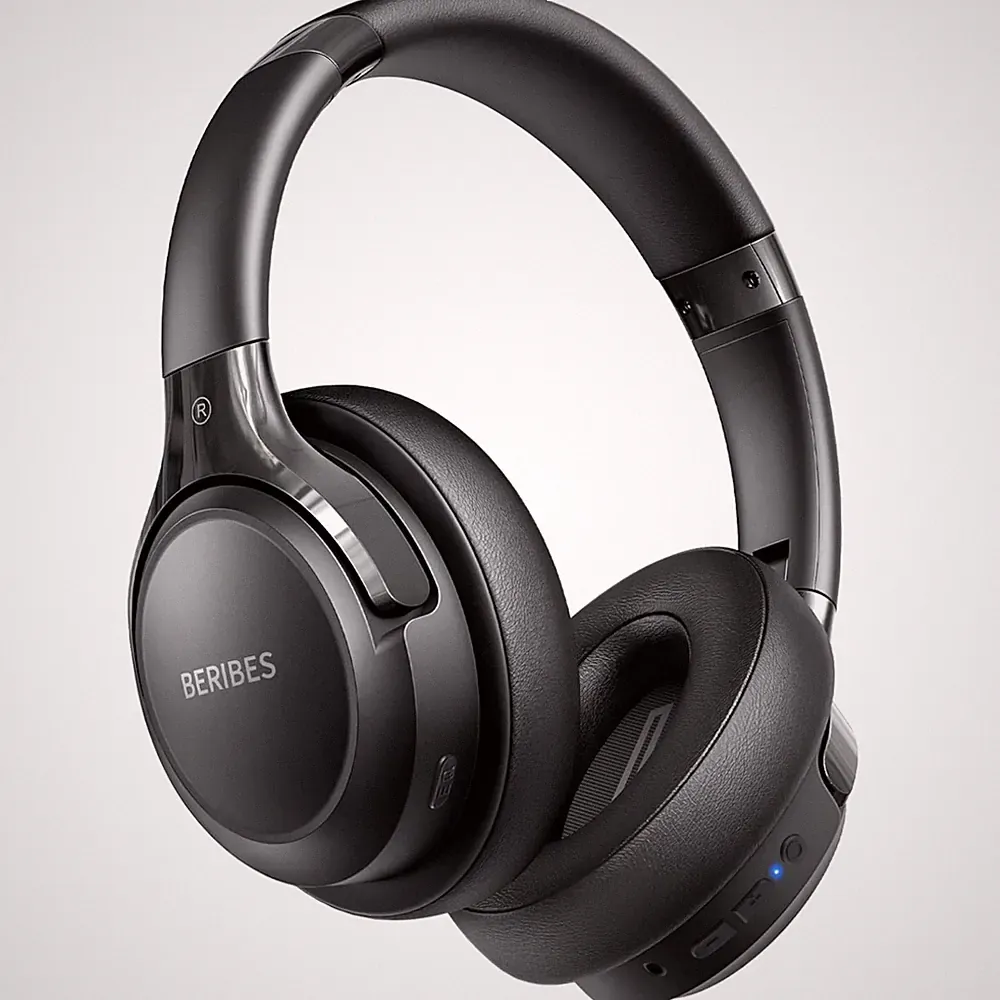 Bluetooth Kopfhörer Over Ear 65h Akku 6 EQ-Modi kabellos, Bluetooth 6.0, Travel