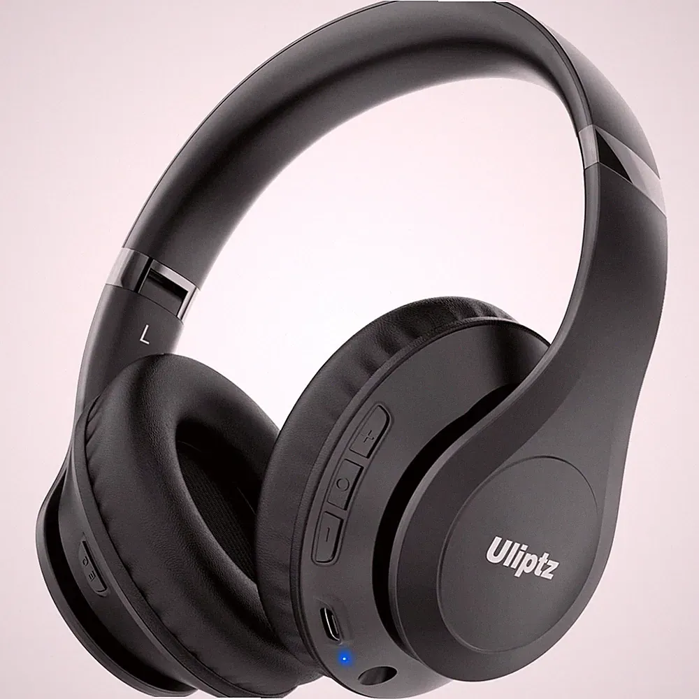 Bluetooth Kopfhörer Over Ear 65h Akku Faltbar mit Mikrofon schwarz