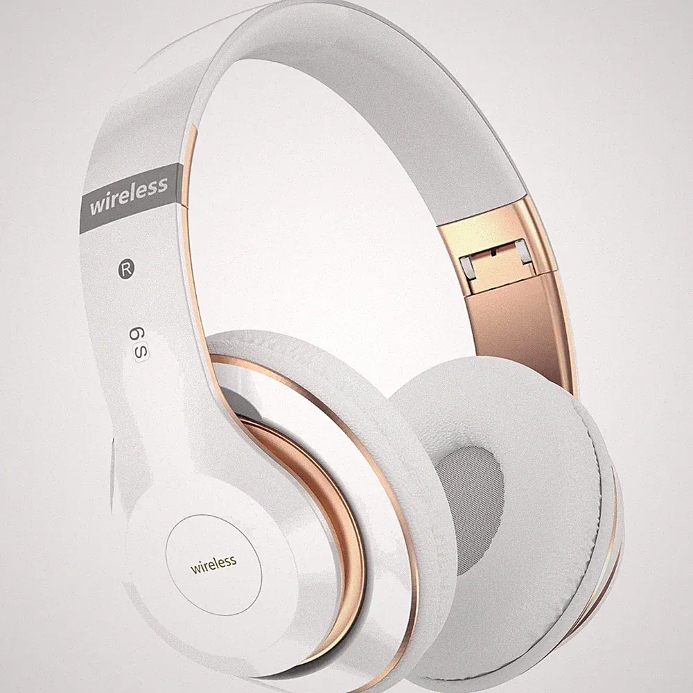 Bluetooth Kopfhörer Over Ear 65Std Kabellos mit Mikrofon EQ Modus FM SD