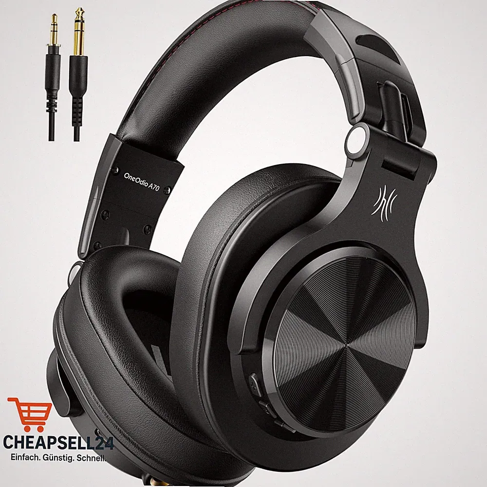 Bluetooth Kopfhörer Over Ear 72 Std HiFi Stereo Kabellos