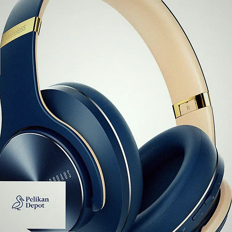 Bluetooth Kopfhörer Over Ear 90 Std Akku 9 EQ Modi HiFi Bass App Ste