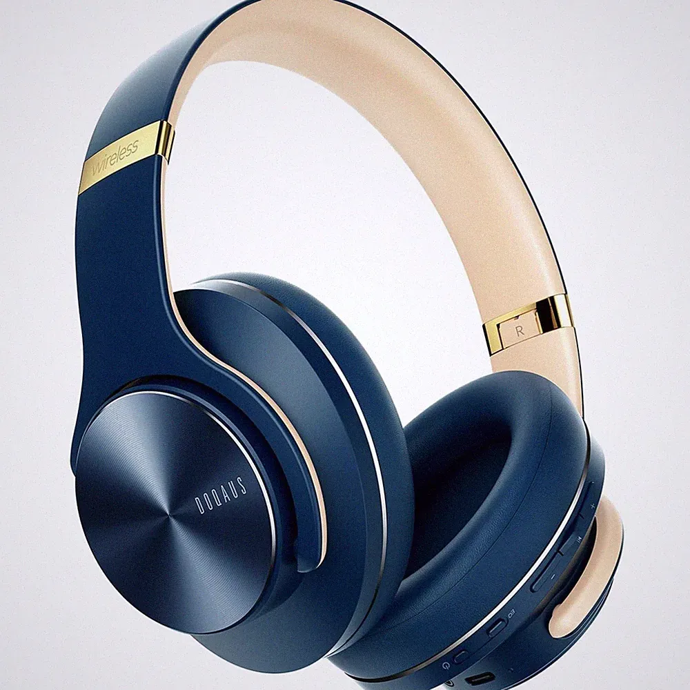 Bluetooth Kopfhörer Over Ear 90 Std Akku aptX HD Geräuschdämpfung