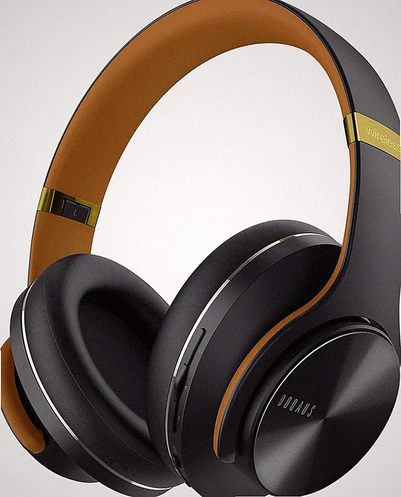 Bluetooth Kopfhörer Over Ear 90 Std Akkulaufzeit 3 EQ Modi HiFi Stereo F