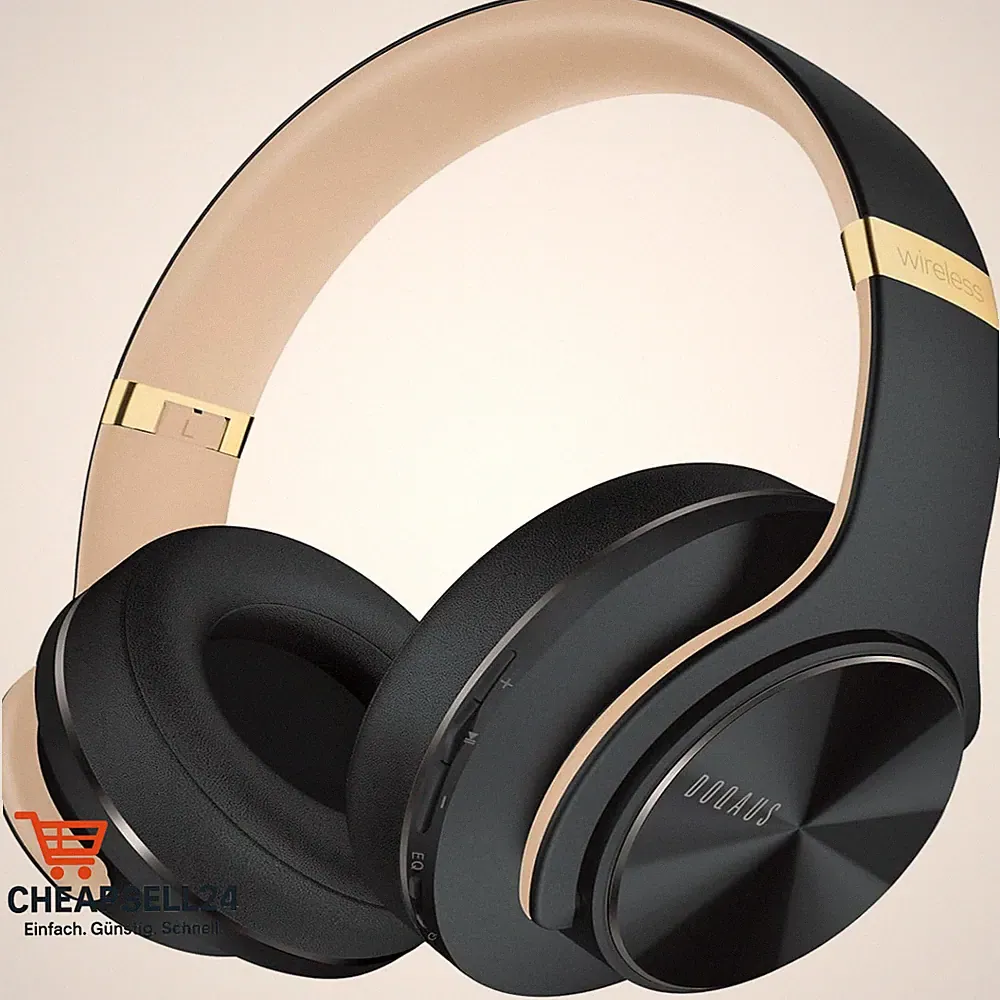 Bluetooth Kopfhörer Over Ear 90 Std App Steuerung 9 EQ Modi