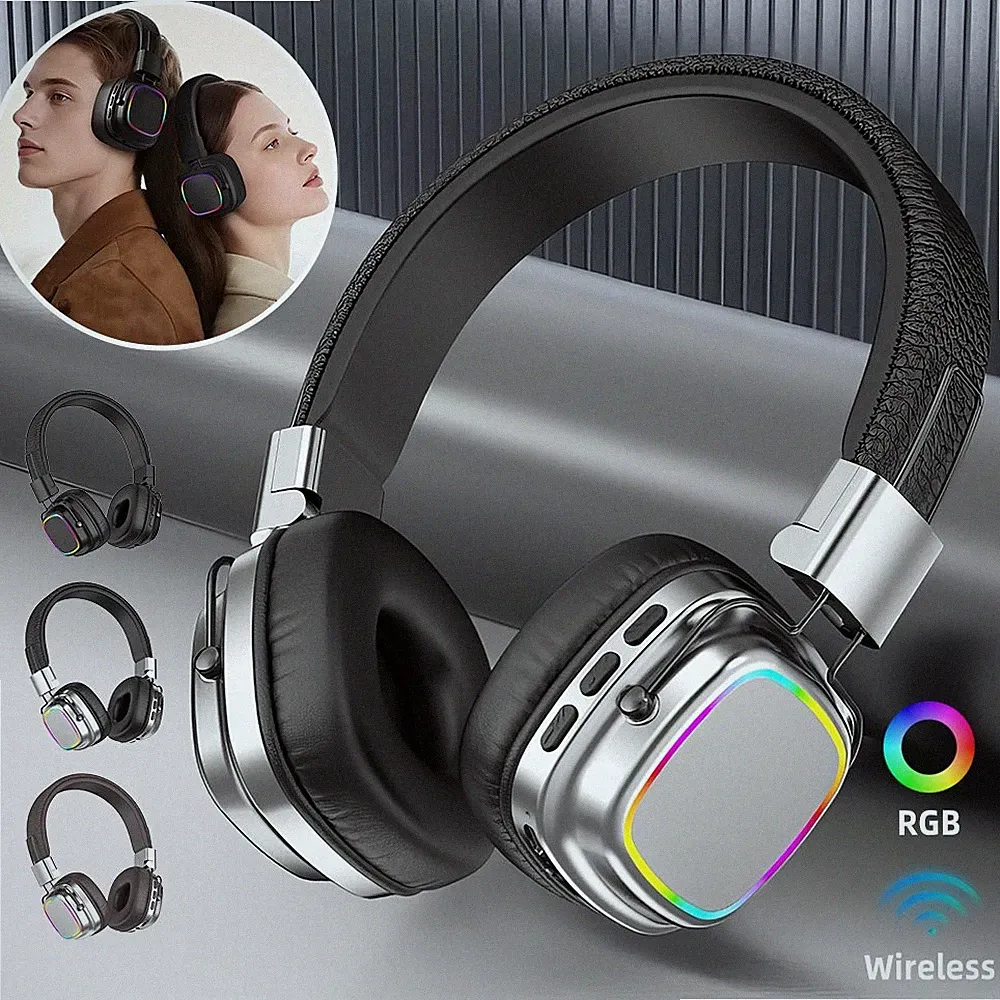 Bluetooth-Kopfhörer, Over-Ear,Faltbar, kabellos, leicht, mit TF-Kartensteckplatz