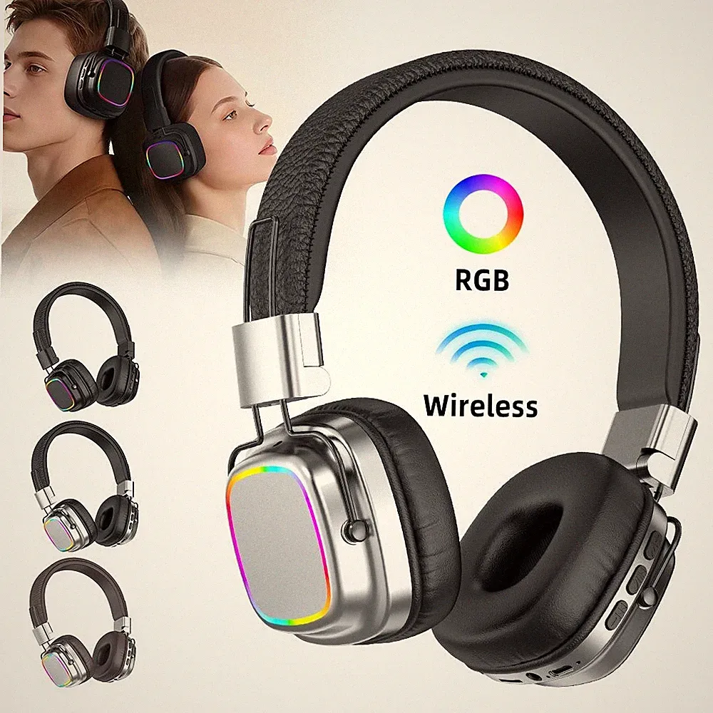 Bluetooth-Kopfhörer Over-Ear Faltbar Kopfhörer für PC Handy Hi-Fi-Stereo-Sound