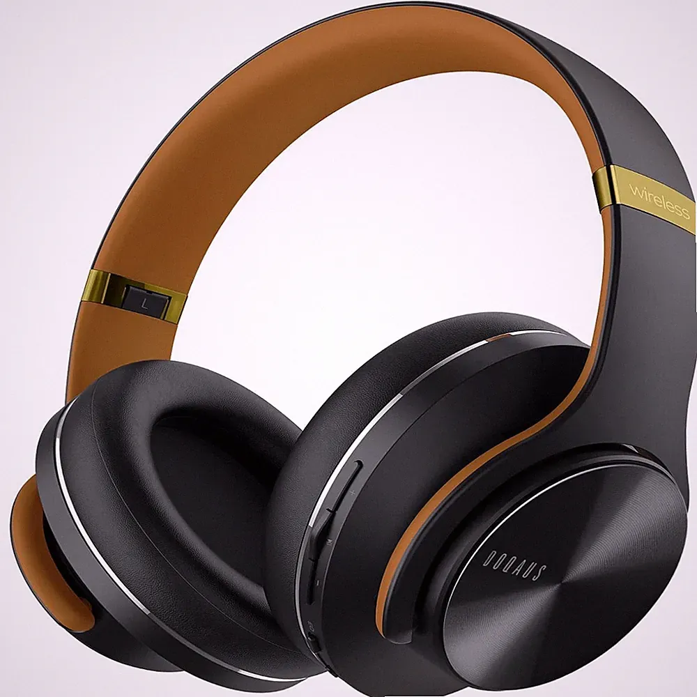 Bluetooth Kopfhörer Over Ear kabellos 90 Std 3 EQ Modi HiFi Stereo Mikrofon