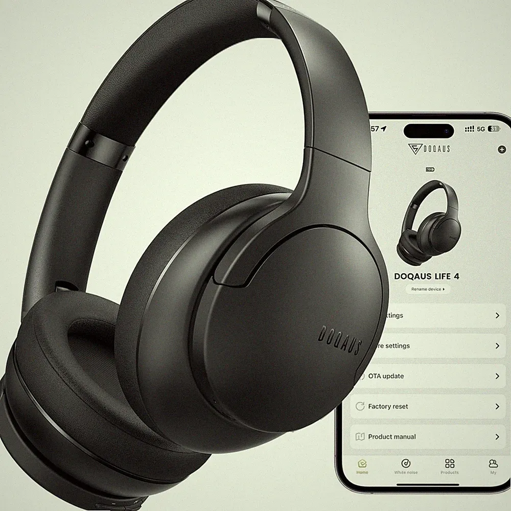 Bluetooth Kopfhörer Over Ear Kabellos 90h Akku Geräuschdämmung